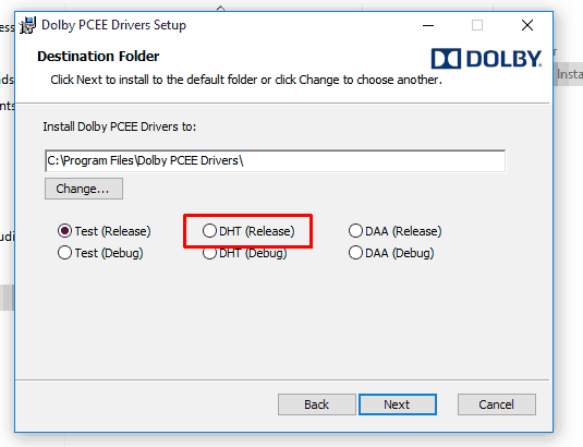 Dolby Pcee Drivers 7.2